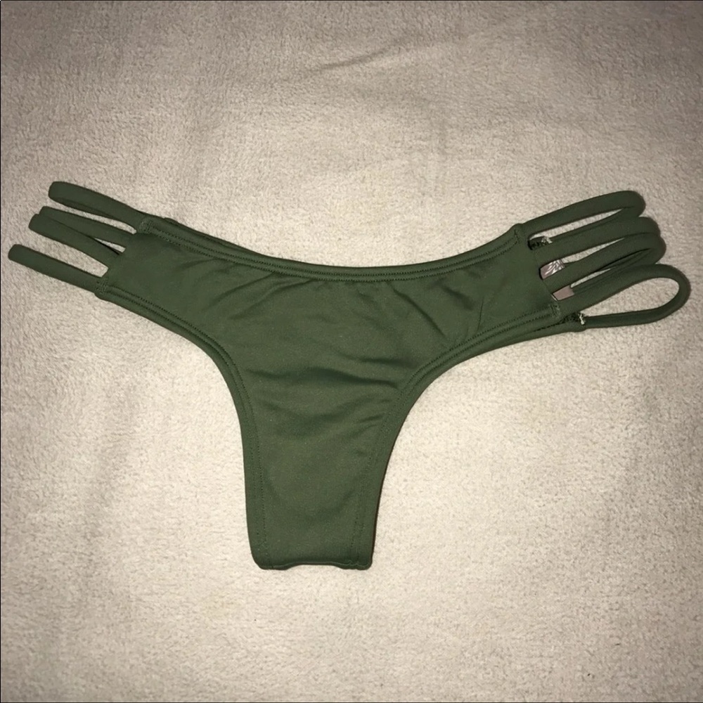 Midori Bikinis Olive Tavarua Bottoms